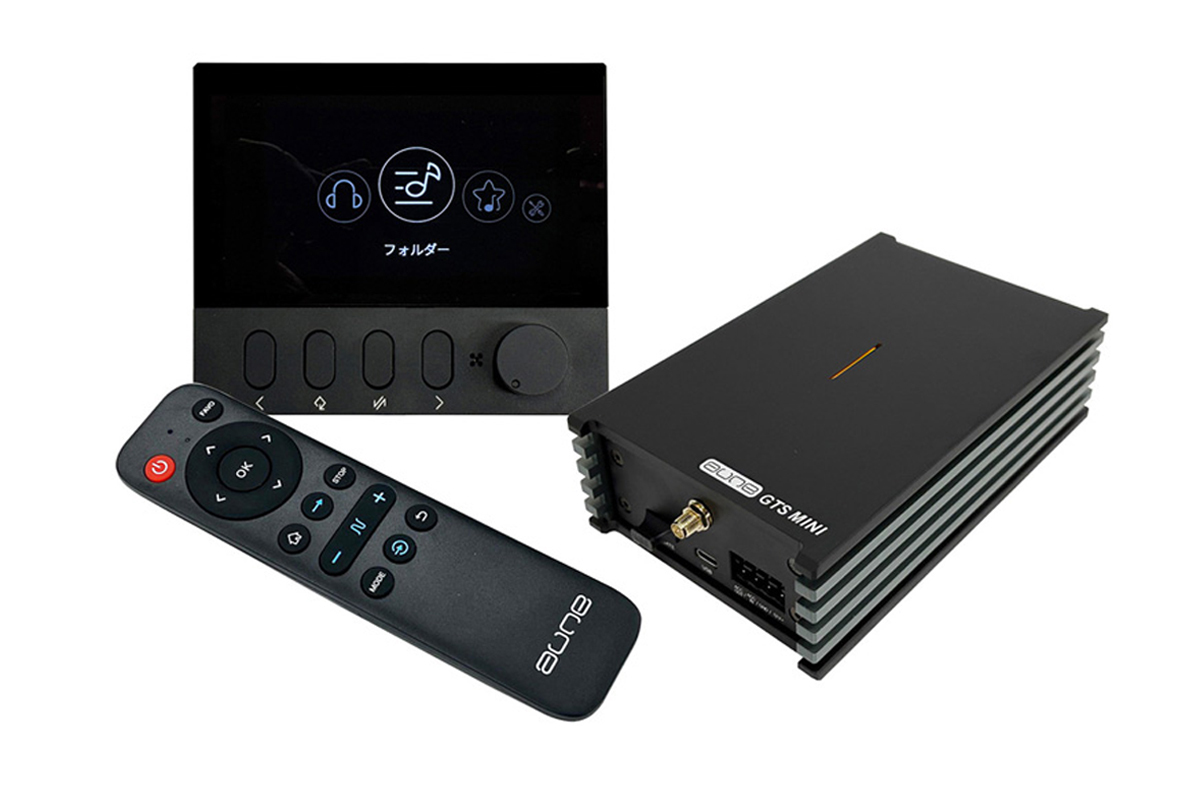 aune audio、車載用デジタルプレーヤー入門機「GTS MINI」 - PHILE WEB