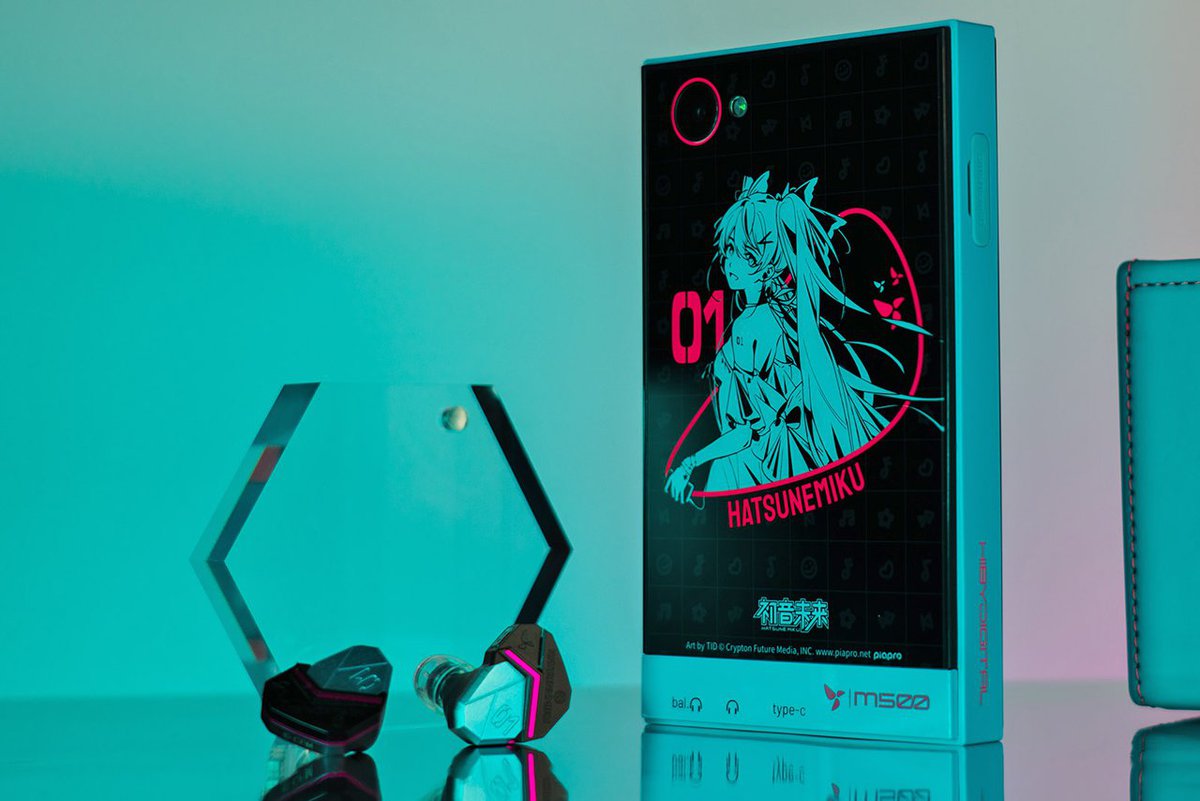 並行新品　限定 初音ミク イヤホン HiBy Digital YUME YUME HiBy「初音ミク」コラボDAPが発売延期。コラボイヤホン「YUME」は1/30