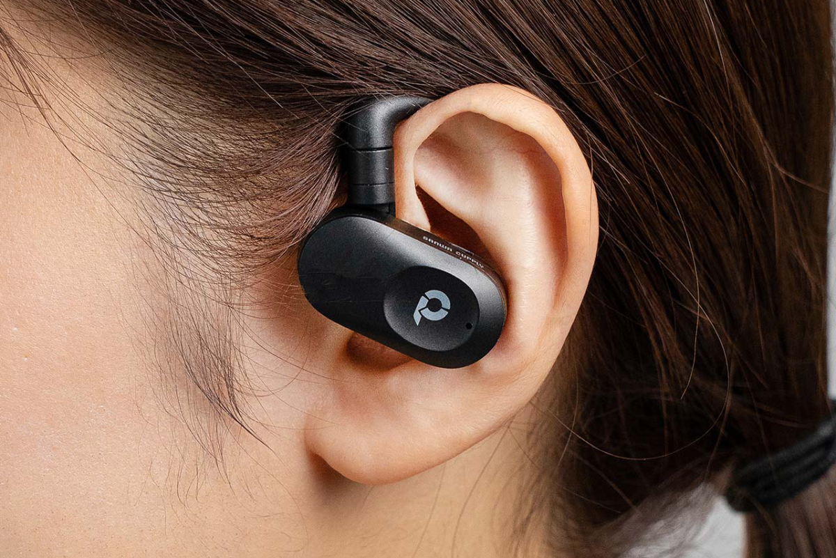 サンワサプライ、可動式イヤーフック採用ながら聴きイヤホンイヤホン