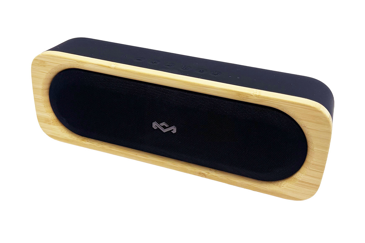 House of Marley、竹素材の防水Bluetoothスピーカー「Get Together Go