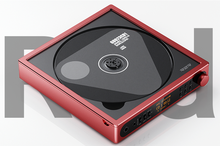 FIIO、ポータブルCDプレーヤー「DM15 R2R」に新色「レッド」。4/24発売