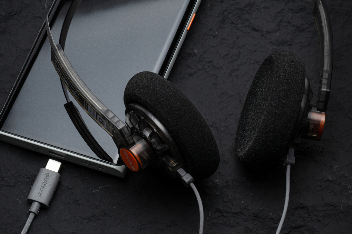 水月雨、レトロ調オンイヤーヘッドホン「Old Fashioned」にUSB Type-C