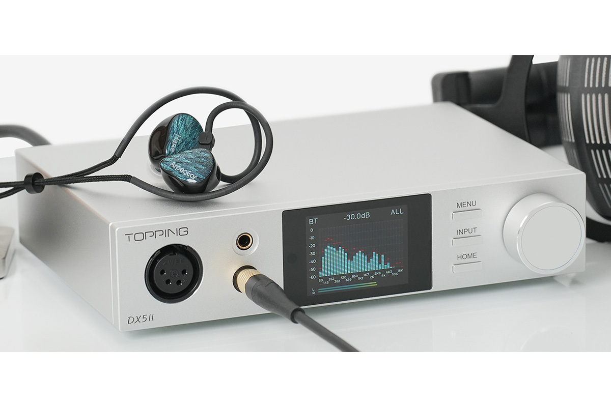 TOPPING、デスクトップUSB-DAC／ヘッドホンアンプ「DX5 II」に新色