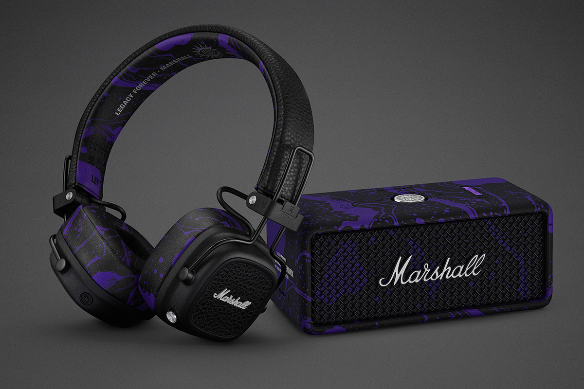 Marshall、ジミ・ヘンドリックス限定デザインのヘッドホンとBluetooth