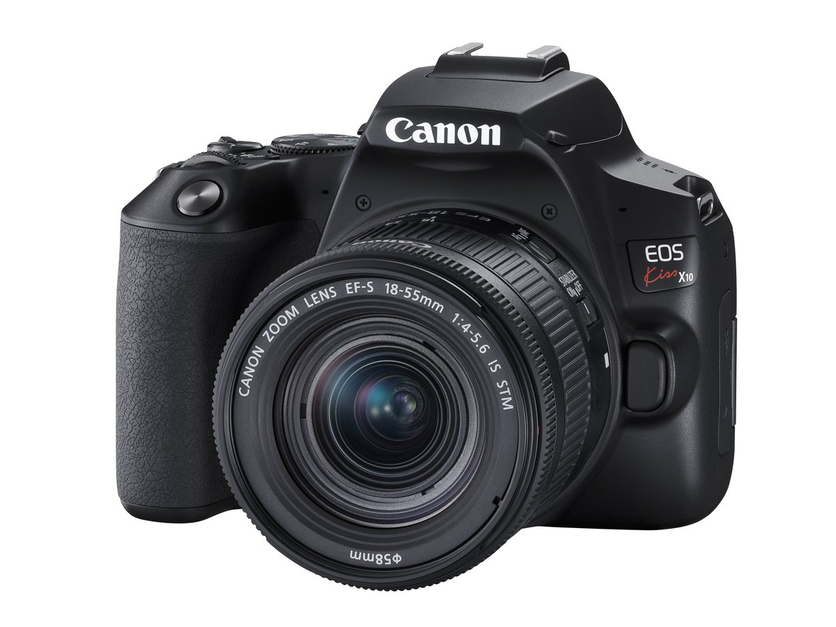 キヤノン、世界最軽量のデジタル一眼レフ「EOS Kiss X10」。ライブ