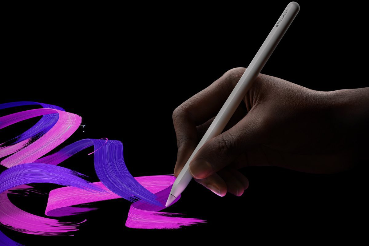 Apple Pencil Pro、5/15発売。ツール切替や「探す」など様々な新機能を 