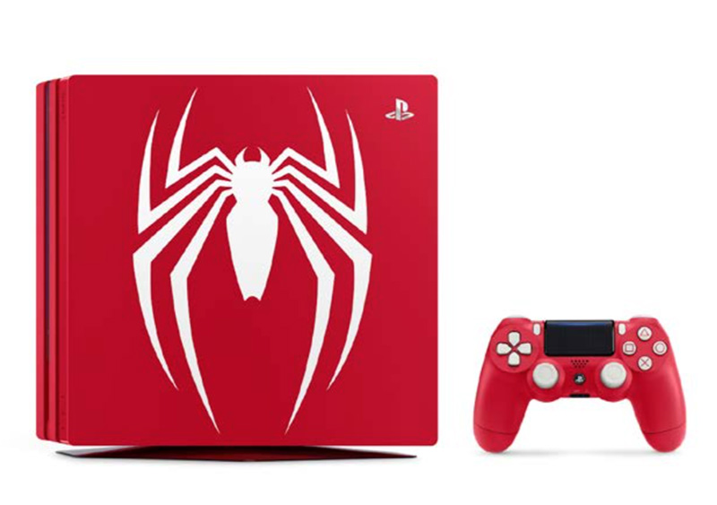 真っ赤なPS4 Pro『スパイダーマン』特別モデルが発売 - PHILE WEB