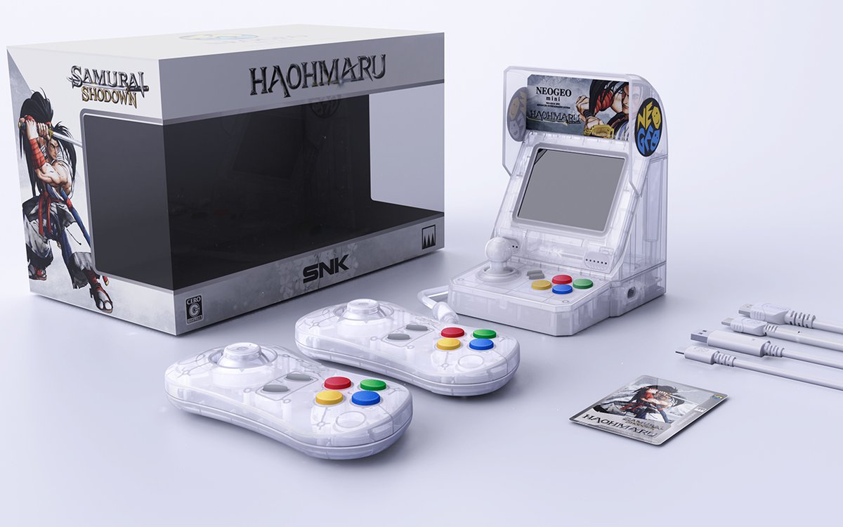 NEOGEO mini」に『サムライスピリッツ』限定セット。初代から『零