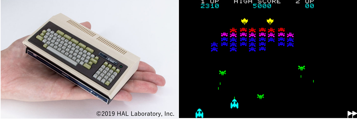パソコンミニ PC-8001」に名作レトロゲー3本が無料追加 - PHILE WEB