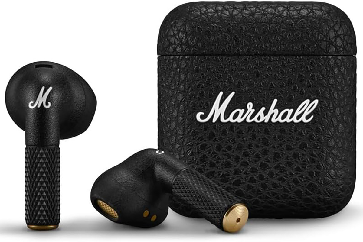 期間限定値下げ中】Marshall ワイヤレスイヤホン レザー調 期間限定
