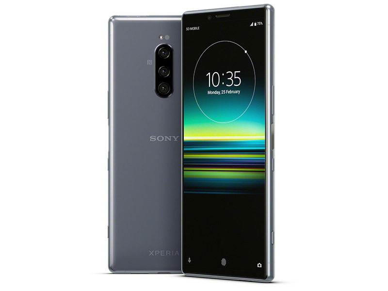 ソニー、新旗艦スマホ「Xperia 1」。世界初の4K OLED搭載／カメラは
