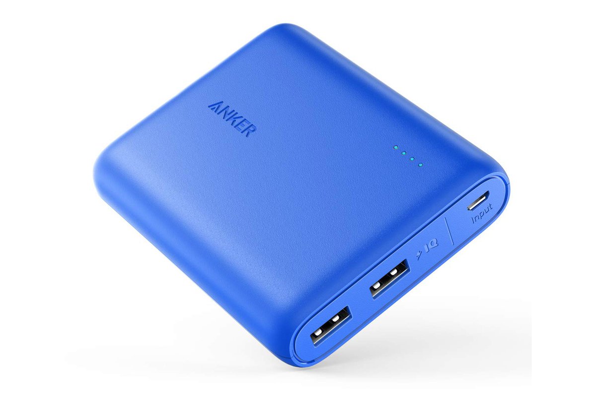 Anker、モバイルバッテリー「PowerCore 13000」に新色ブルー。発売記念