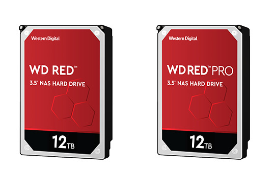WD、NAS用ハードディスク「WD Red／WD Red Pro」に容量12TBモデル