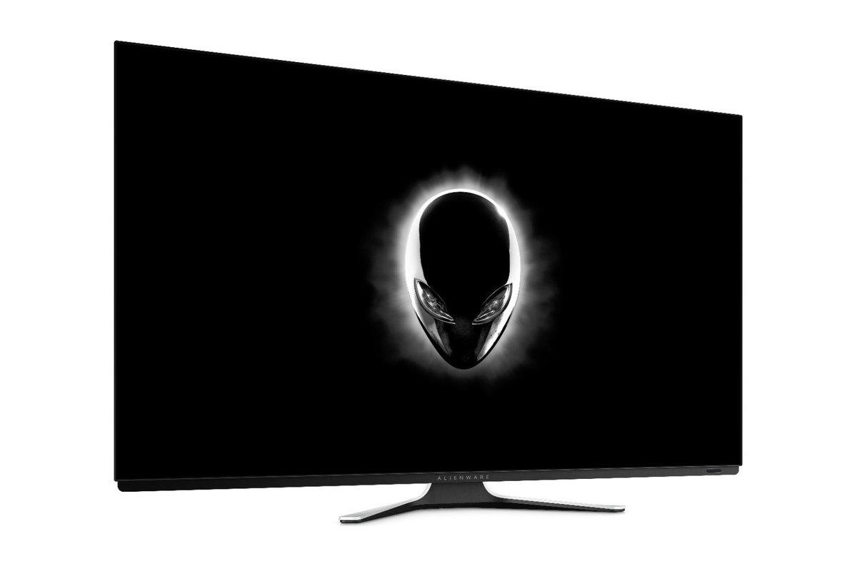ALIENWARE、有機EL採用の55型ゲーミングモニター。4K対応/0.5ms/120Hz