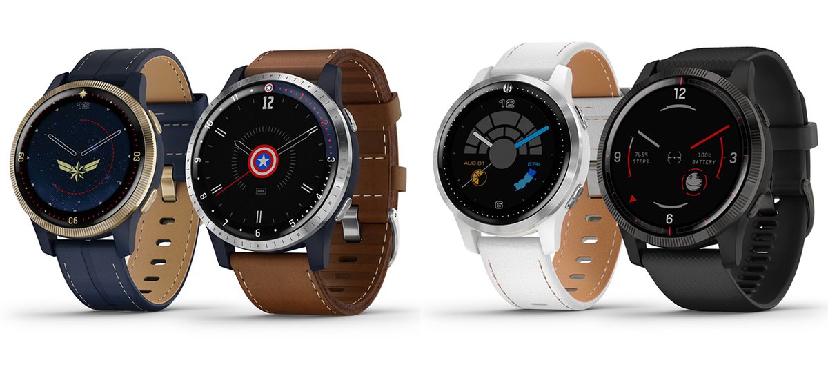 Garmin、Marvelとスター・ウォーズがモチーフのスマートウォッチを数量 