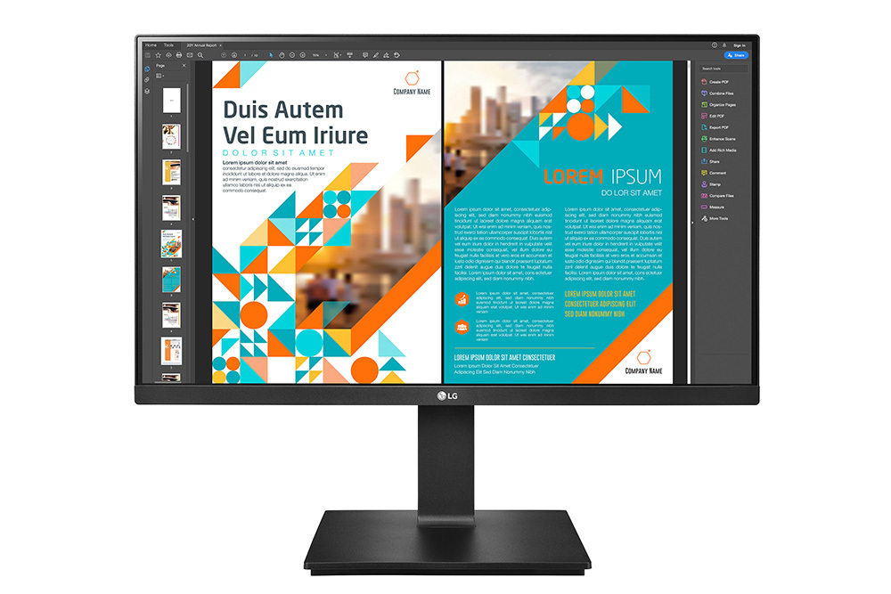 LG 23.8インチ モニター WQHD解像度 HDR対応 LG、WQHD解像度の23.8インチモニター「24QP550-B」 - PHILE WEB