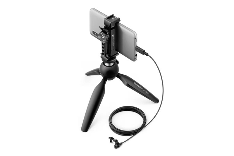 ゼンハイザー、1万円以下のプロ品質ピンマイク「XS LAV」。スマホと