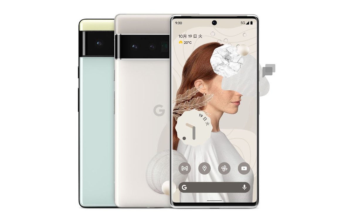 Google、新5Gスマホ「Pixel 6／6 Pro」。独自「Tensorプロセッサ」搭載
