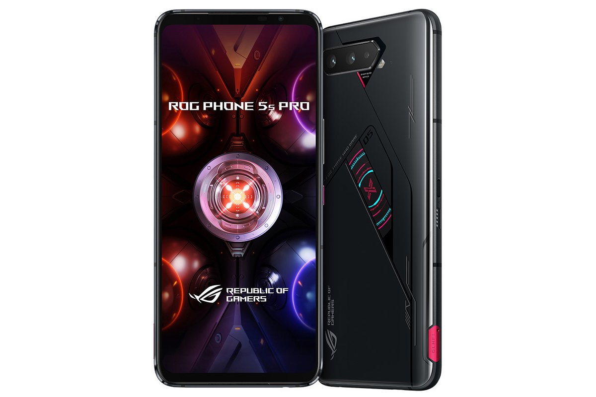 ASUS、Snapdragon 888＋搭載の5Gゲーミングスマホ「ROG Phone 5s