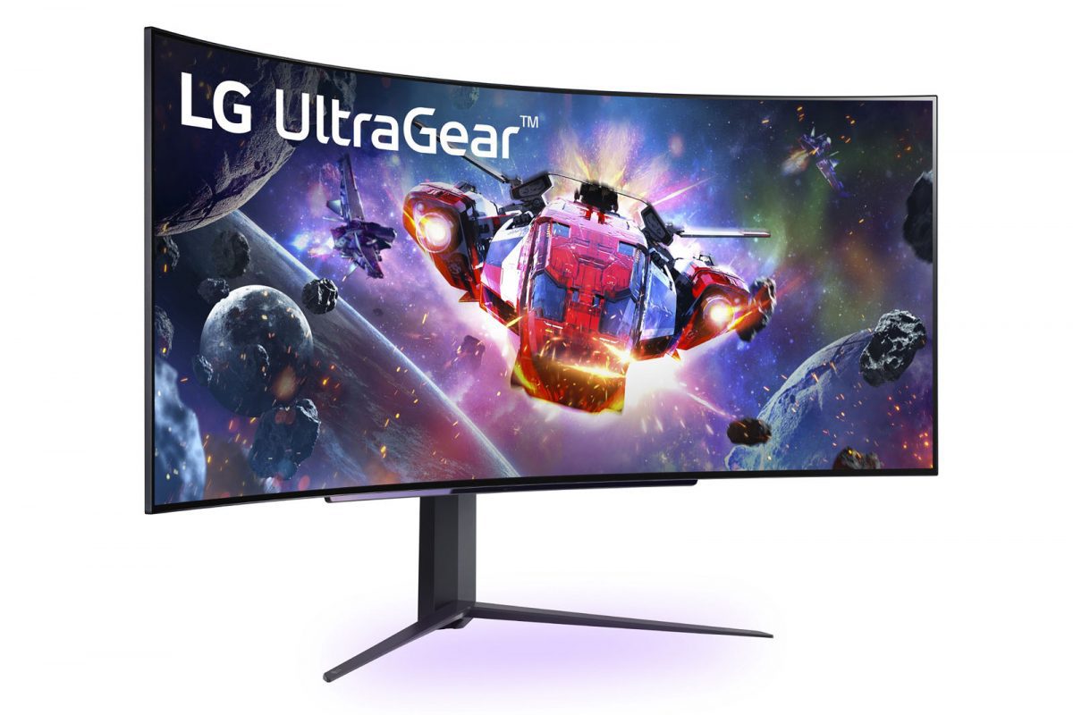 IFA】LG、240Hz駆動の湾曲有機ELゲーミングモニター発表。AI搭載の快適 