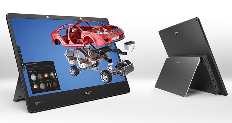 Acer、裸眼3D対応15.6型4Kモニター「SpatialLabs View」2機種 - PHILE WEB