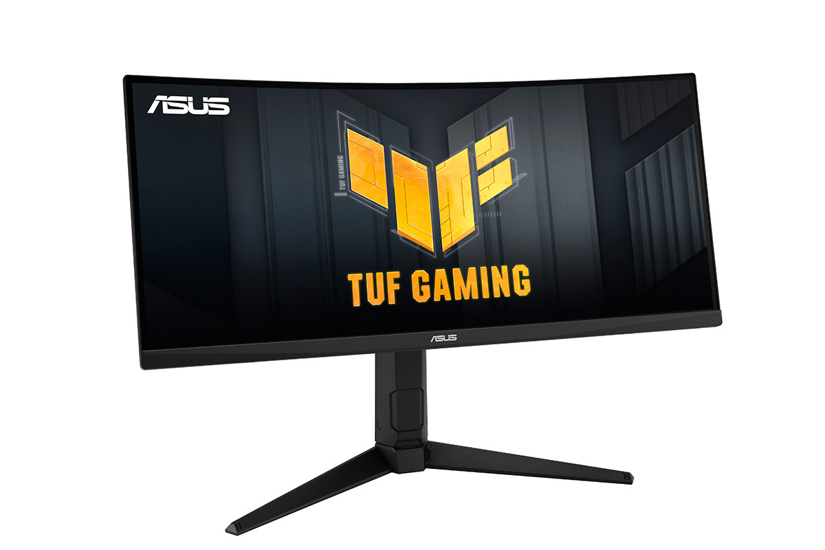 ASUS、200Hzと1ms MPRTの応答速度で没入感あふれる湾曲ゲーミング