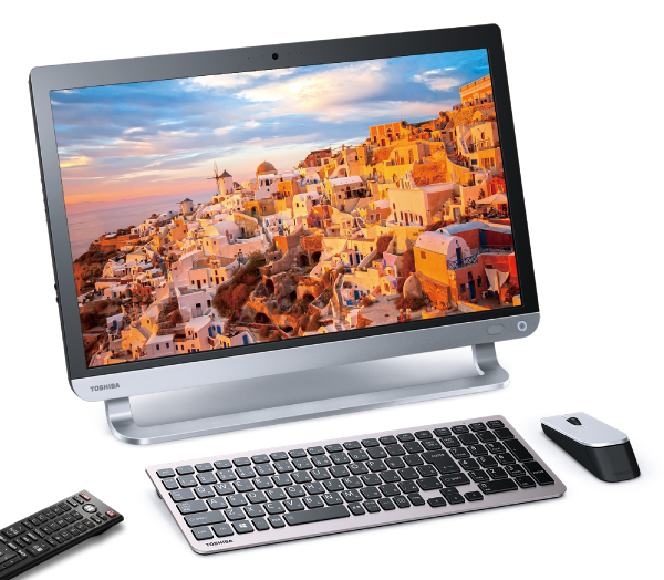 東芝、3波Wチューナー搭載でSeeQVault対応のデスクトップPC“dynabook D