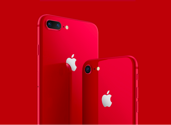 ドコモ、“赤い”iPhone8／8 Plus「（PRODUCT）RED」を4月11日から予約受付開始 - PHILE WEB