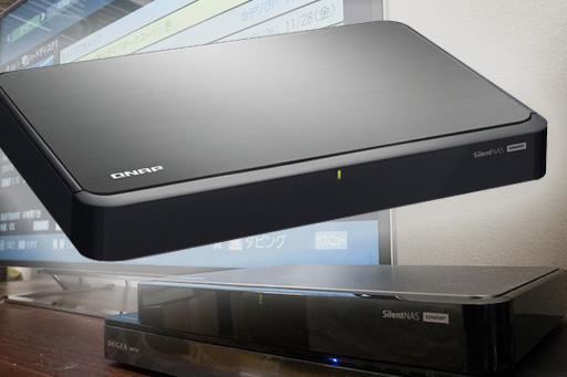 HS-210-D DTCP-IP対応の静音ファンレスNAS QNAP HS-210-D ☆