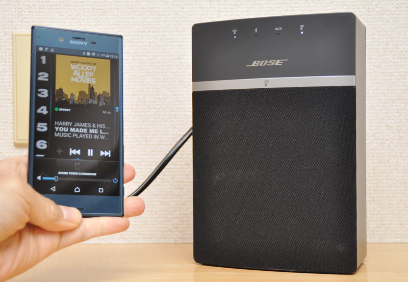 レビュー】Spotify再生を “ボタン一押し” で。ボーズ「SoundTouch」と