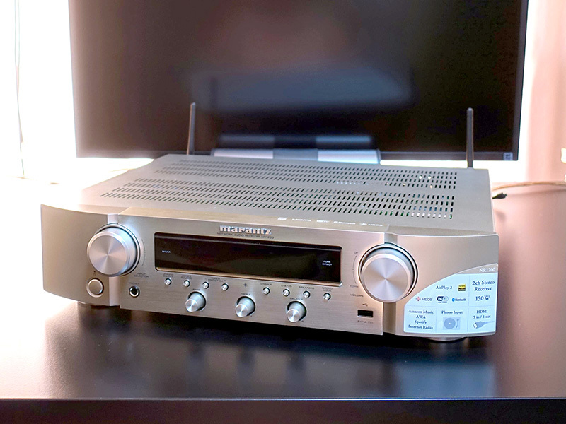オーディオ機器 アンプ マランツ「NR1200」は“音のレベルが違う”新コンセプトHiFiアンプ。その 
