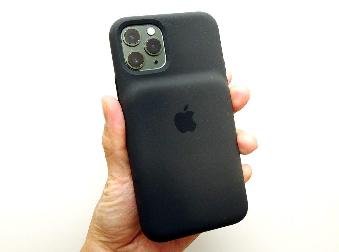 カメラボタンの使い勝手は？ 「iPhone 11 Pro Smart Battery Case 