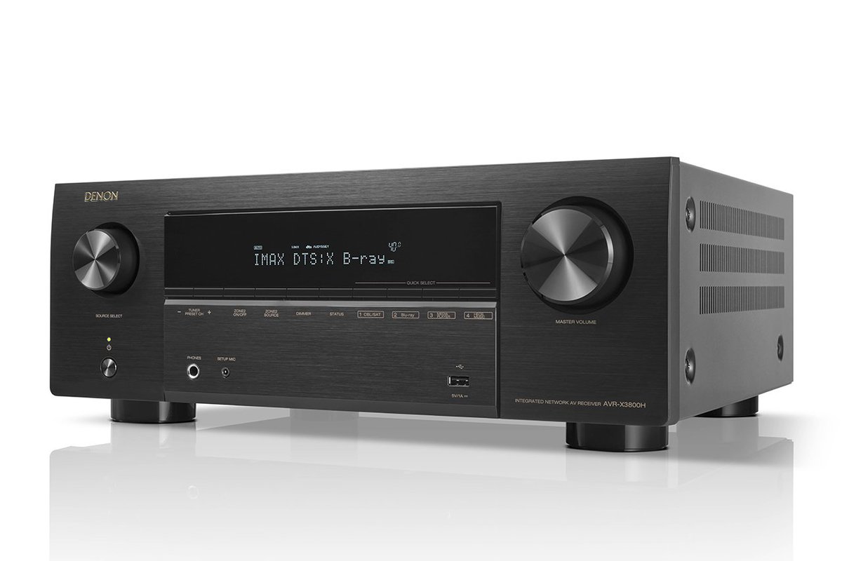 デノン新AVアンプ「AVR-X3800H／X2800H／X580BT」は大ヒット間違いなし