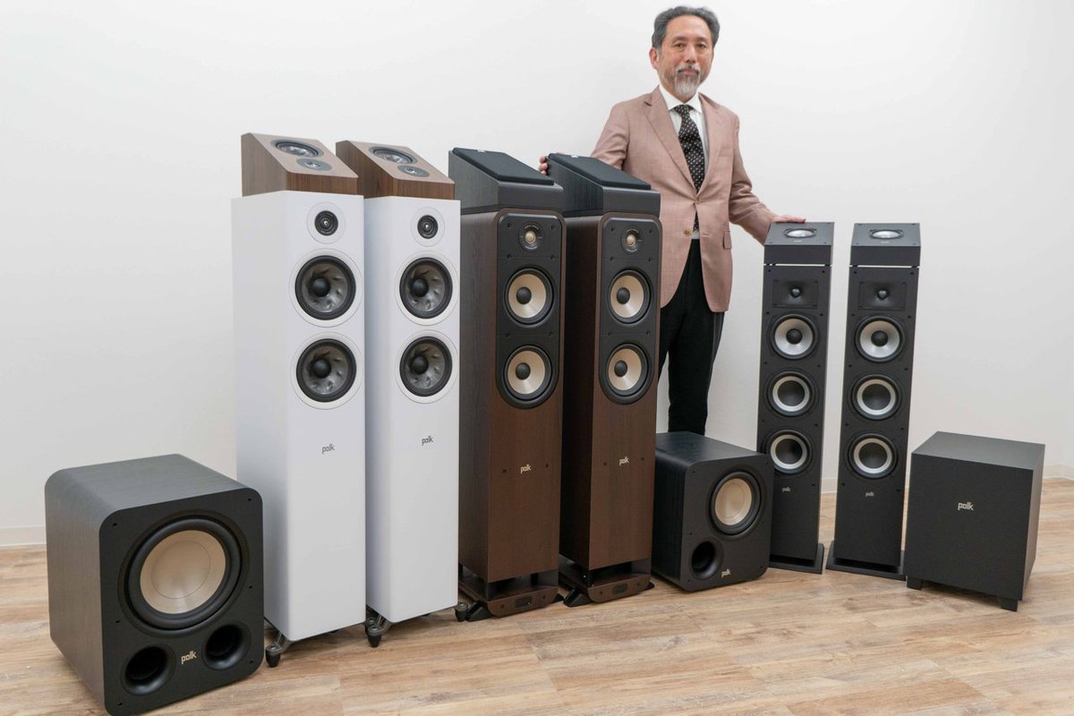 Polk Audioの2.1.2chイマーシブシステムと超短焦点プロジェクターで新