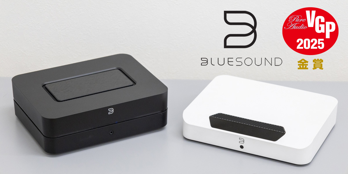ハイレゾストリーミングのある生活、始めよう！VGPでも高評価、ブルー