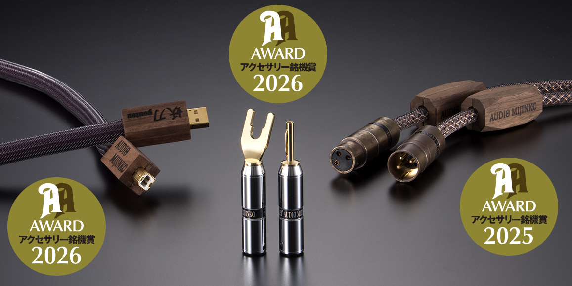 オーディオみじんこのベストセラー。「妖刀USB」と「SILVER BULLET」の