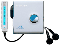 SHARP ポータブルMDプレイヤー auvi SHARP auvi MDプレイヤー