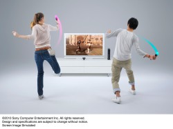 SCE、PS3用モーションコントローラー“PlayStation Move”を今秋より発売