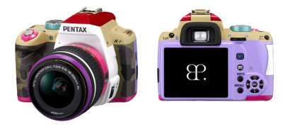 ペンタックス、デジタル一眼「K-r」のBONNIE PINKコラボモデルを