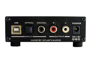 FX-AUDIO-、USBレシーバー部を強化したヘッドホンアンプ内蔵DAC「DAC