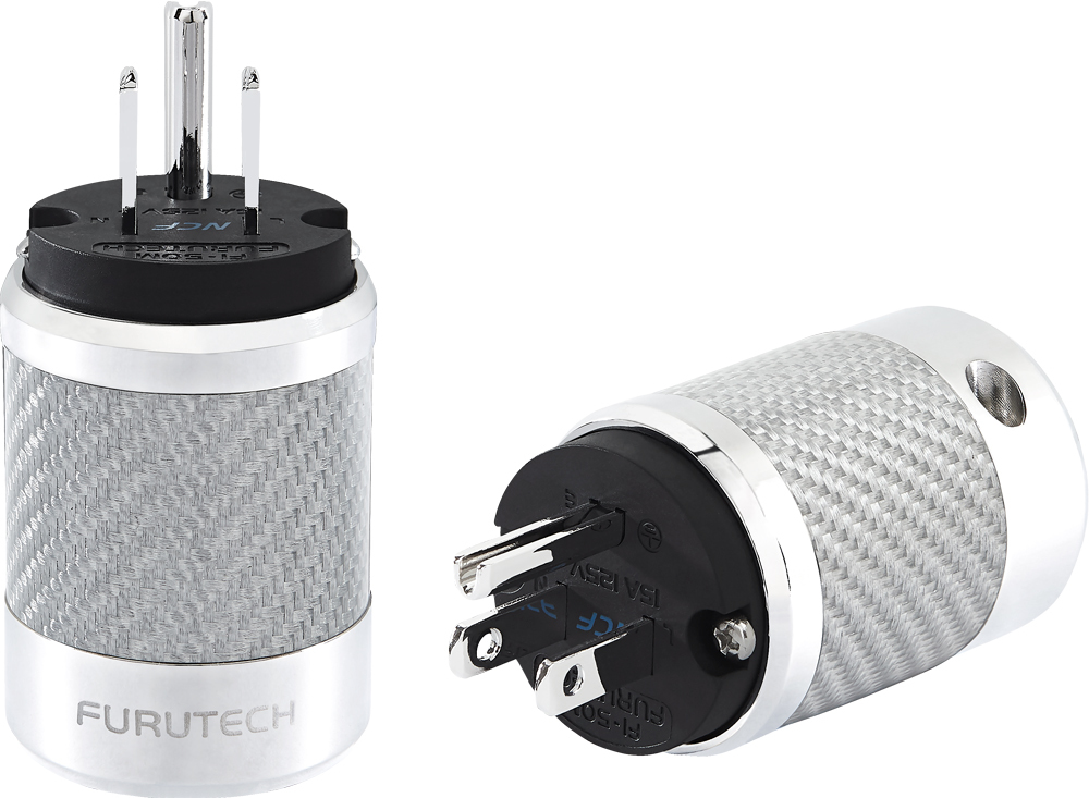 FURUTECH FI-52M NCF(R) 20A用 電源プラグ Furutech FI-52M NCF Rhodium 20A Power Connector - Analogue