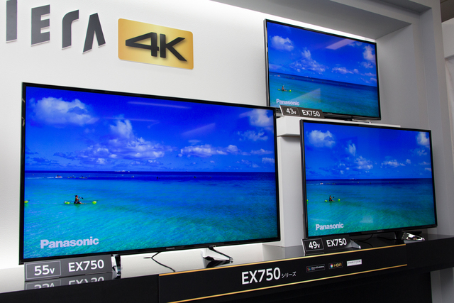 パナソニック、4K/HDR対応の液晶テレビ“VIERA”「EX750」ー 画質が進化 