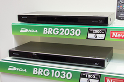 パナソニック、6番組同時録画に対応した“DIGA”「BRG2030」「BRG1030