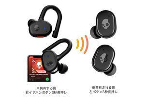 Skullcandy、音声操作など対応の“Skull-iQ”搭載完全ワイヤレス