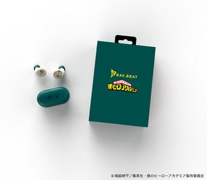抽選限定販売品！僕のヒーローアカデミア　ワイヤレスイヤホン TRUE WIRELESS STEREO EARPHONES アニメ『僕のヒーロー