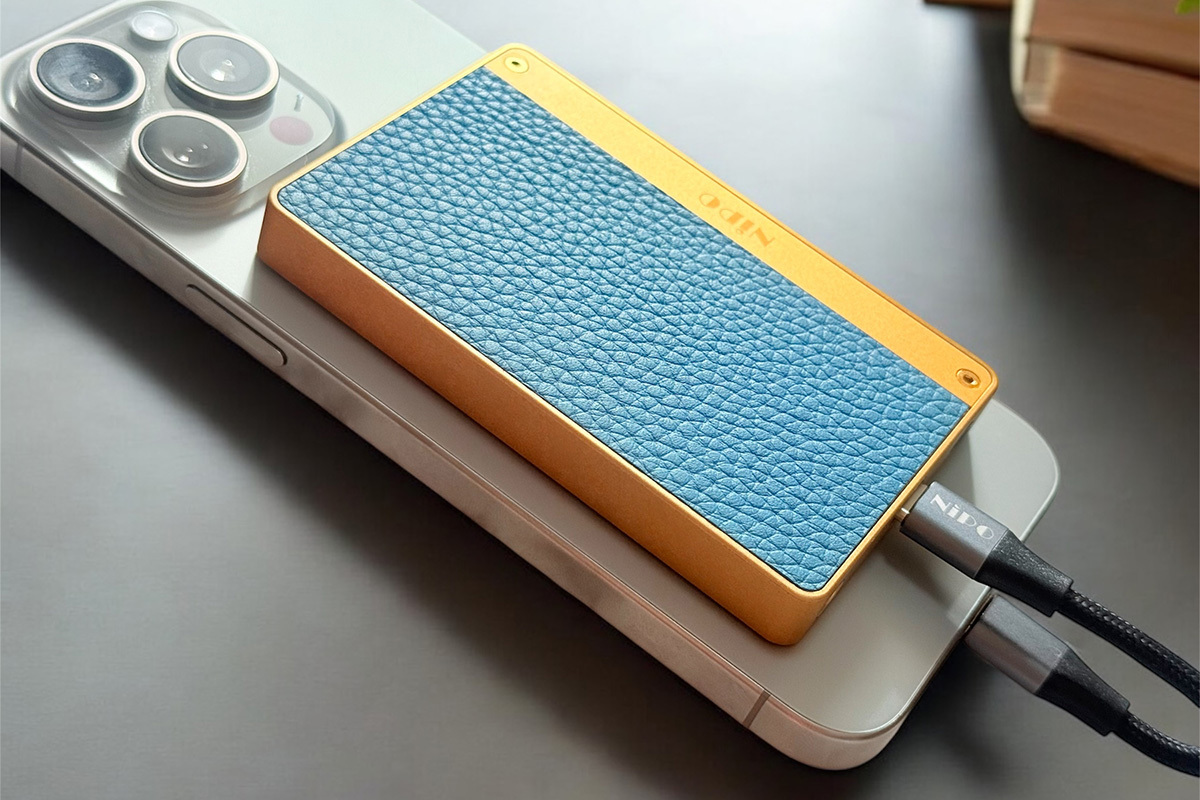 NiPO、“スマホでDAP並の音質を楽しめる” Magsafe対応ポータブル