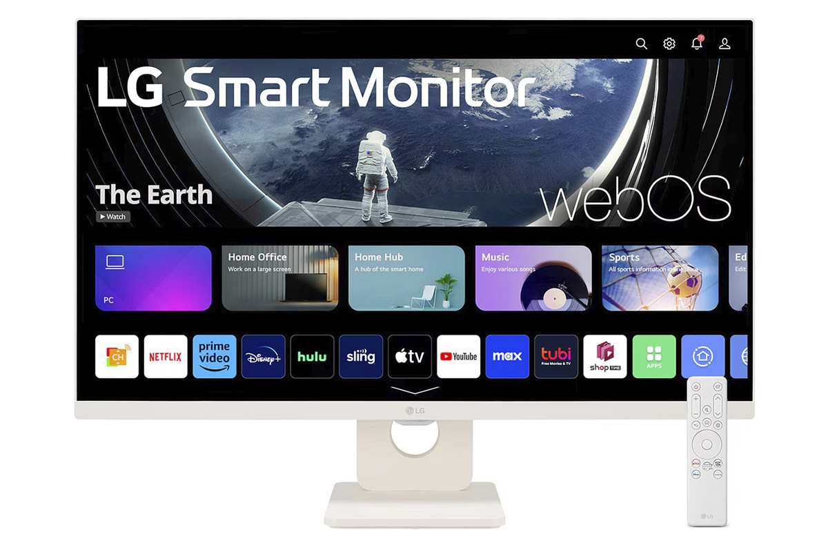 極美品】LG 21:9曲面型ウルトラワイド スマートモニター黒 極美品】