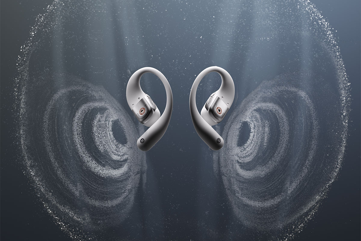 Shokz、Dolby Audioとワイヤレス充電対応のオープンイヤー型完全