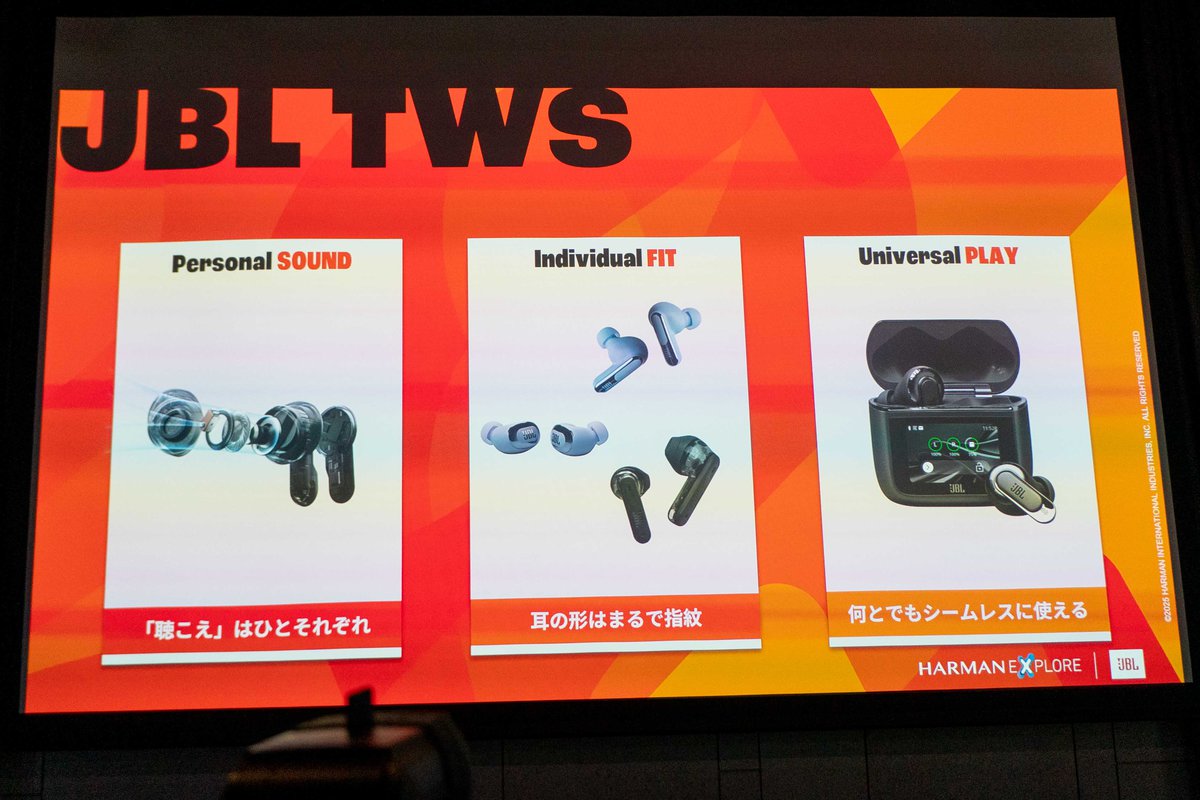 JBL初のイヤーカフ型イヤホン「Soundgear Clips」お披露目。未