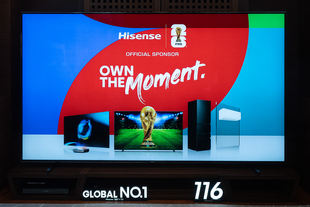 ハイセンス、旗艦Mini LED 4K液晶テレビ“U9Rシリーズ”に国内最大